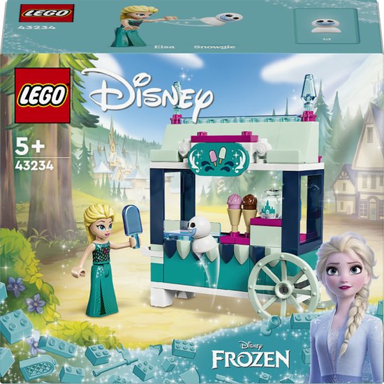 LEGO 43234 ǀ Disney Princess Elsa's Frozen traktaties Bouwbaar Prinsessenspeelgoed met Snowgie