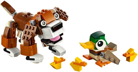 LEGO Creator Park Animals, Bouwpakket, 6 jaar, 202 stuk(s)