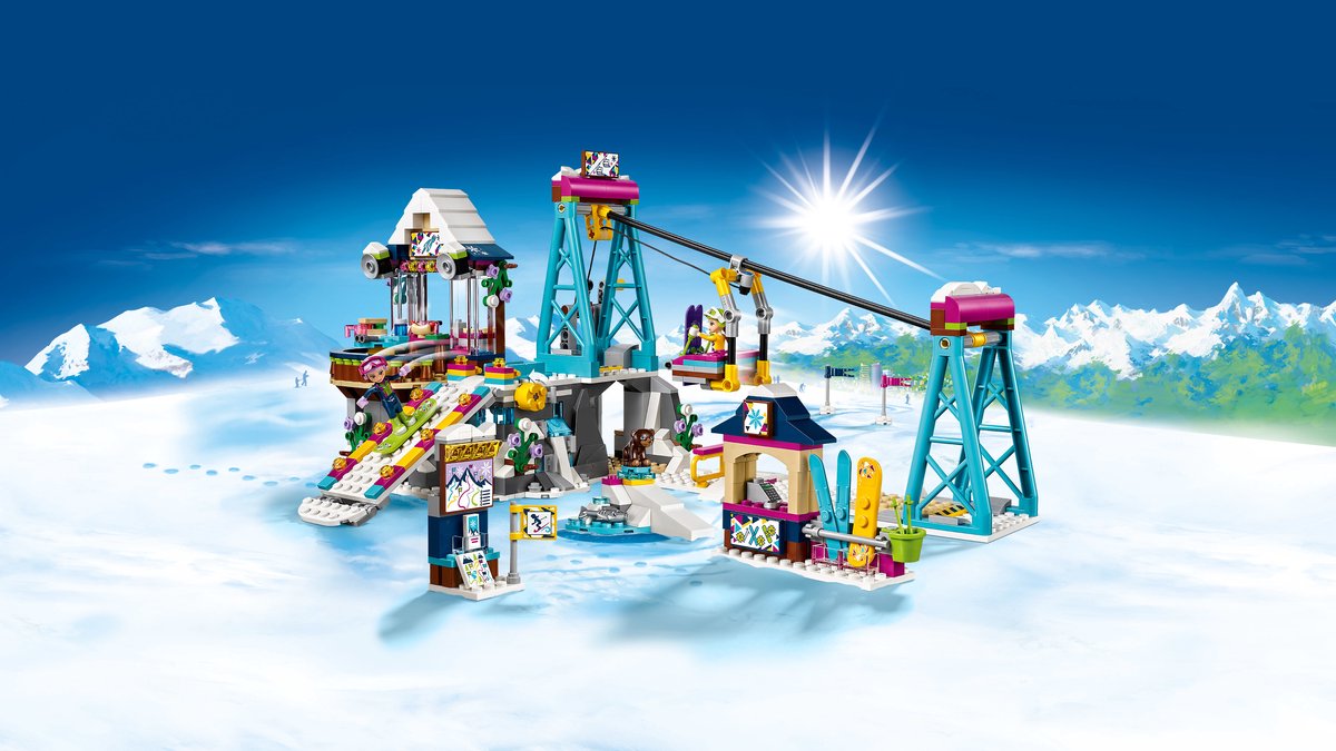 LEGO Friends Wintersport Skilift - 41324 — afbeelding 2
