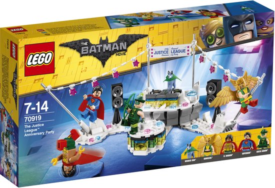 LEGO BATMAN MOVIE Het Justice League jubileumfeest 70919