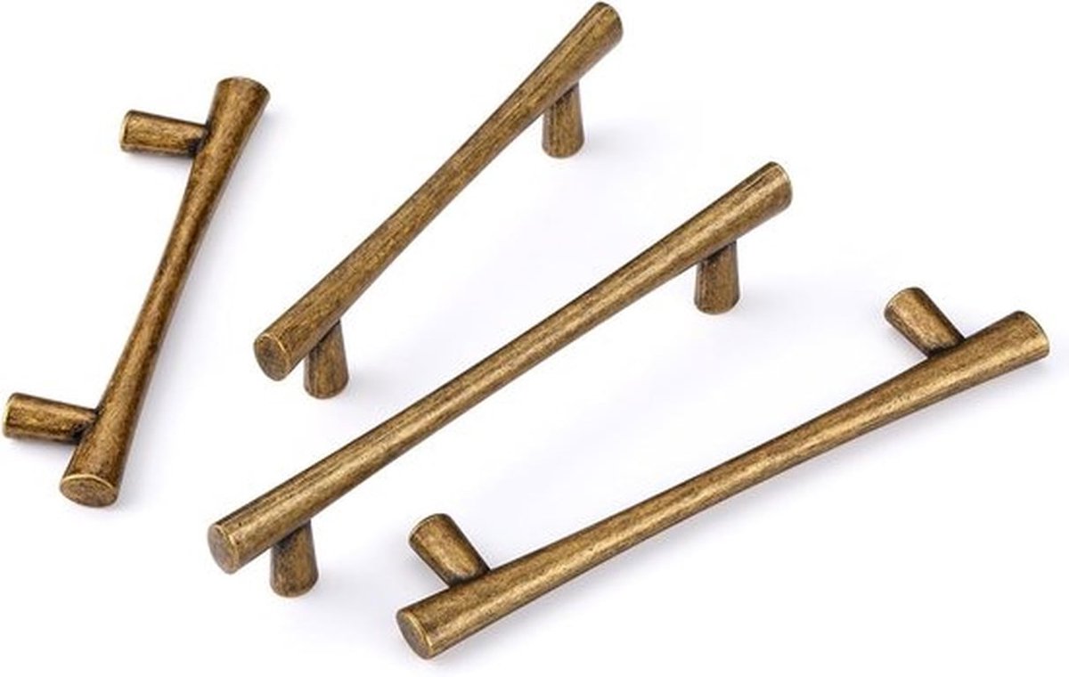 6 Stuks Keukenhandgrepen, 128 mm Boorgatafstand, Ideaal voor Keukenkasten en Meubels