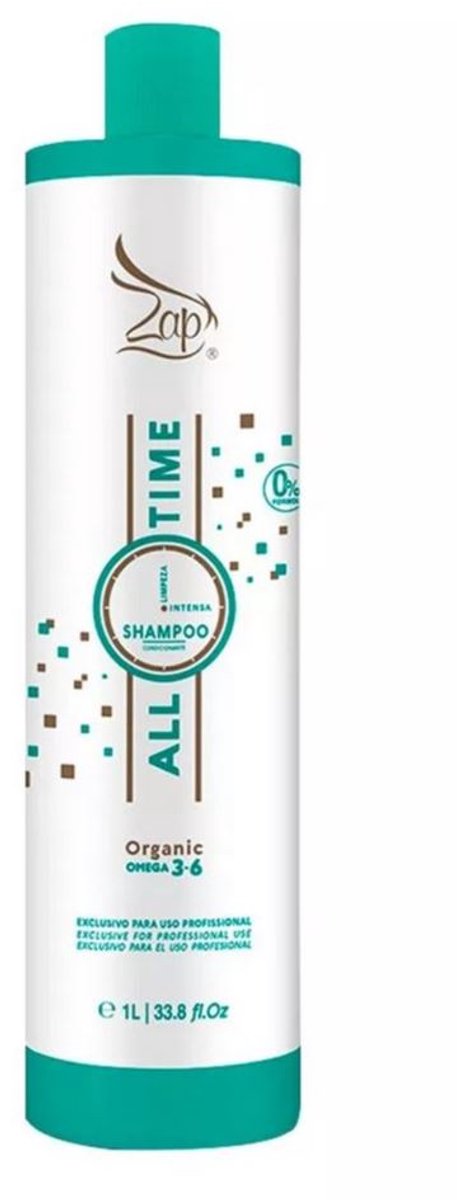 ZAP All Time BIO Shampoo Braziliaans 100%formolvrj 1L