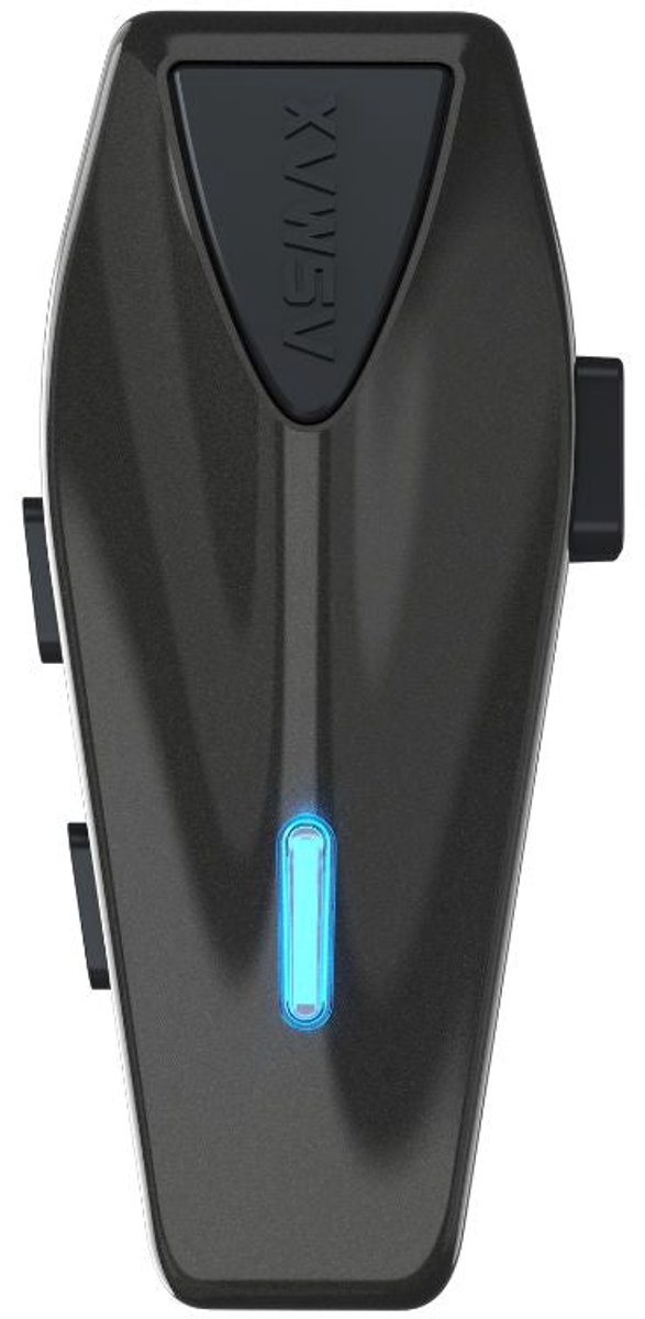 ASMAX S1 Motor Intercom - Motorhelm Headset met Bluetooth 5.4 - Communicatiesysteem voor 8 Rijders - IPX7 Waterdicht - FM Radio - USB-C Snelladen – foto 2