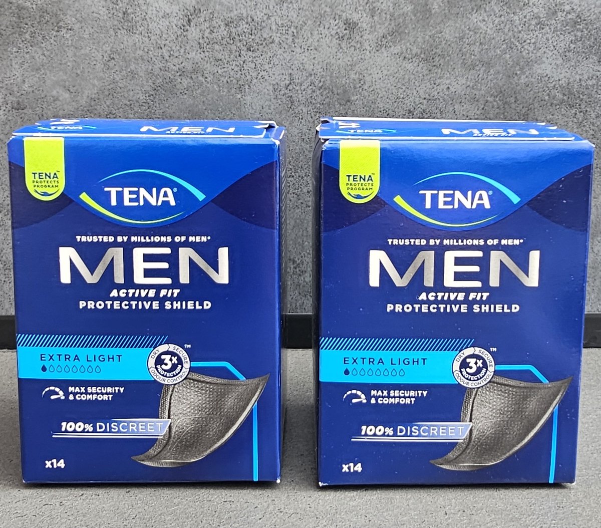 TENA Men Protective Shield - Extra Light 2 x14 stuks