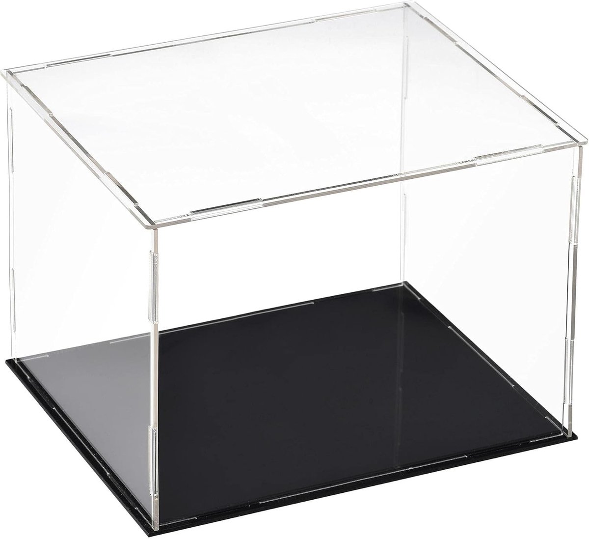 Acryl Transparante Display Case – 25 x 20 x 20 cm Stofdichte Beschermdoos voor Figuren, Speelgoed en Verzamelaars – Presentatiekube voor Thuisopslag en Decoratie