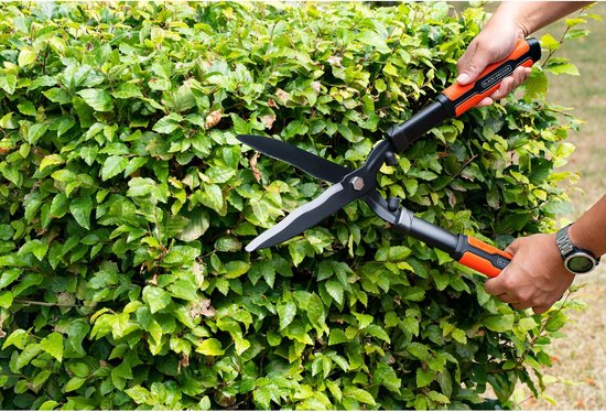 BLACK+DECKER Heggenschaar - Golvende Stalen Bladen - 53 CM - Zwart/ Oranje van BLACK+DECKER — afbeelding 4