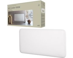 Mill IB1000DN -Stalen paneelverwarming - 1000 Watt- tot 15 m2 - 100% stil - snel - geschikt voor de badkamer - 5 jaar garantie