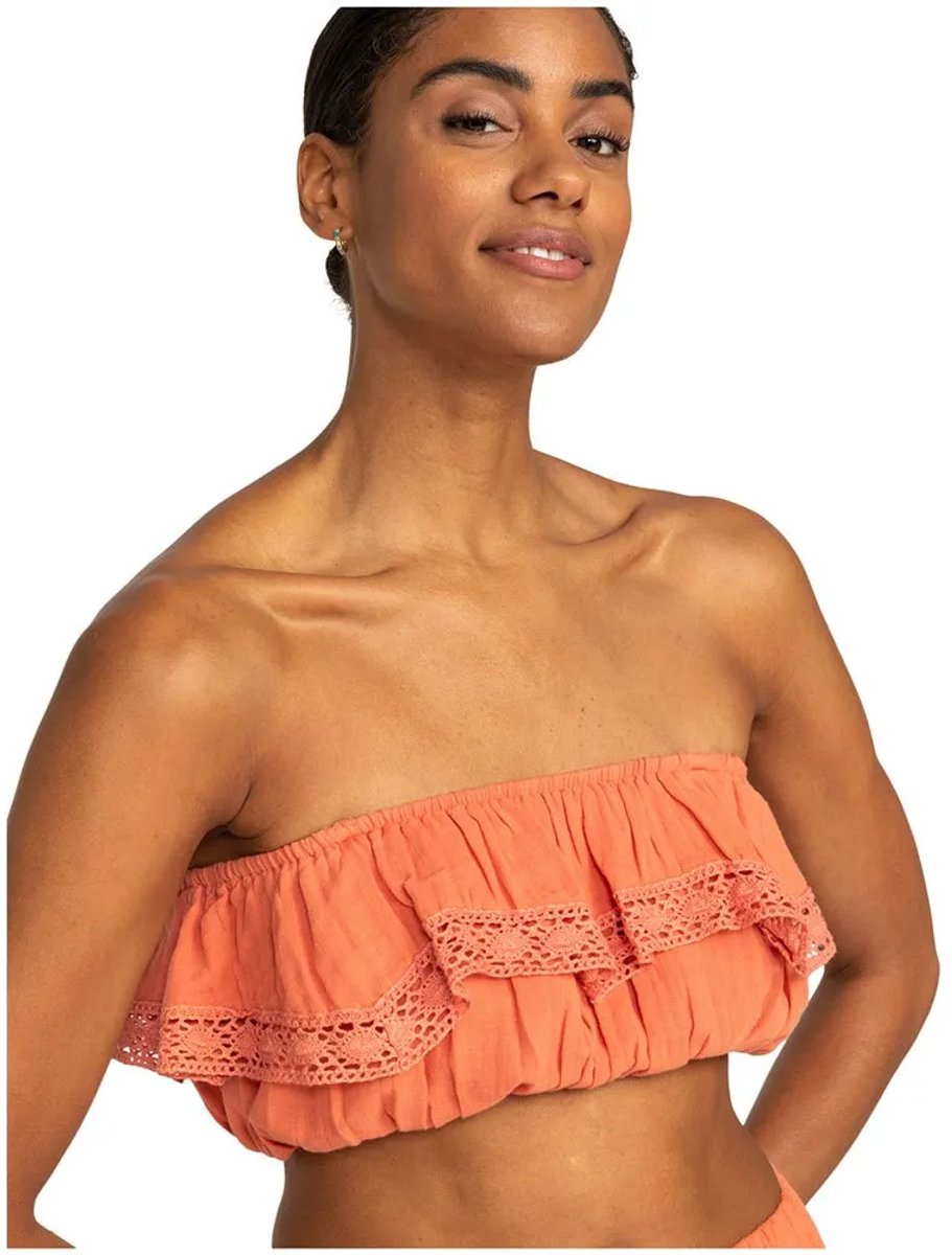 Roxy Golden Tropic Top - Abrikozenbrandewijn