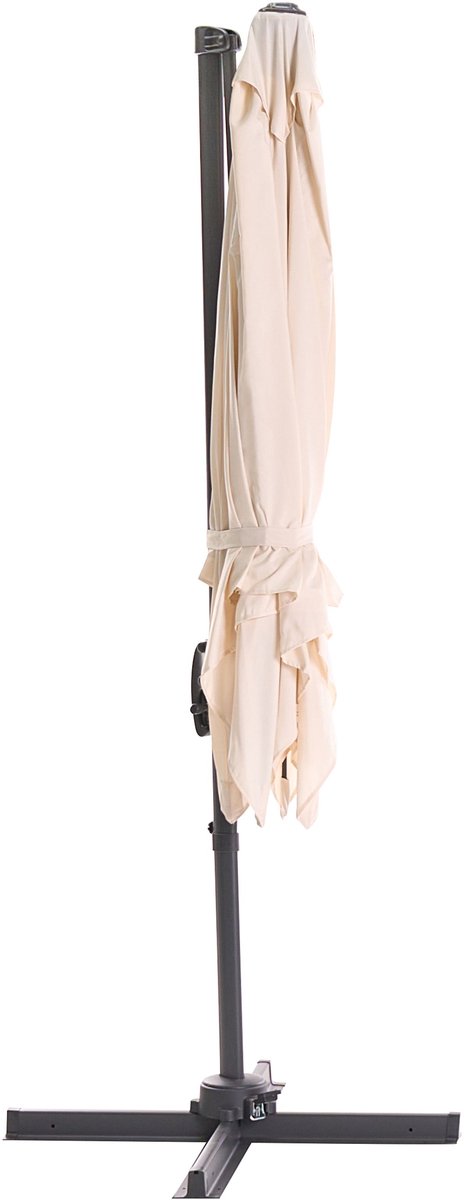 MONZA - Zweefparasol - Lichtbeige - Polyester