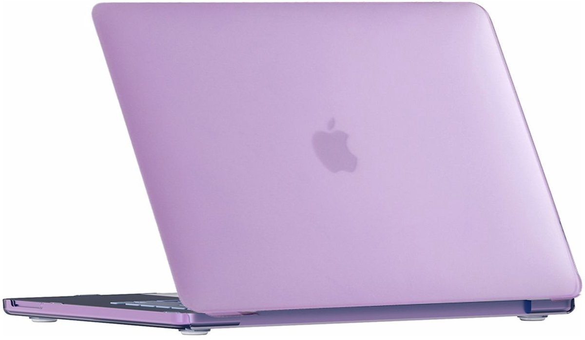 Mobigear Laptophoes geschikt voor Apple MacBook Neo 13 Inch (2026) Hoes Hardshell Laptopcover MacBook Case | Mobigear Matte - Paars - Model A3404