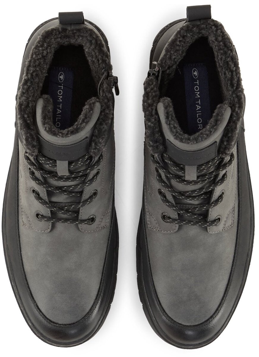 Tom Tailor - Waterdichte laarzen met voering - Maat 42 - grey