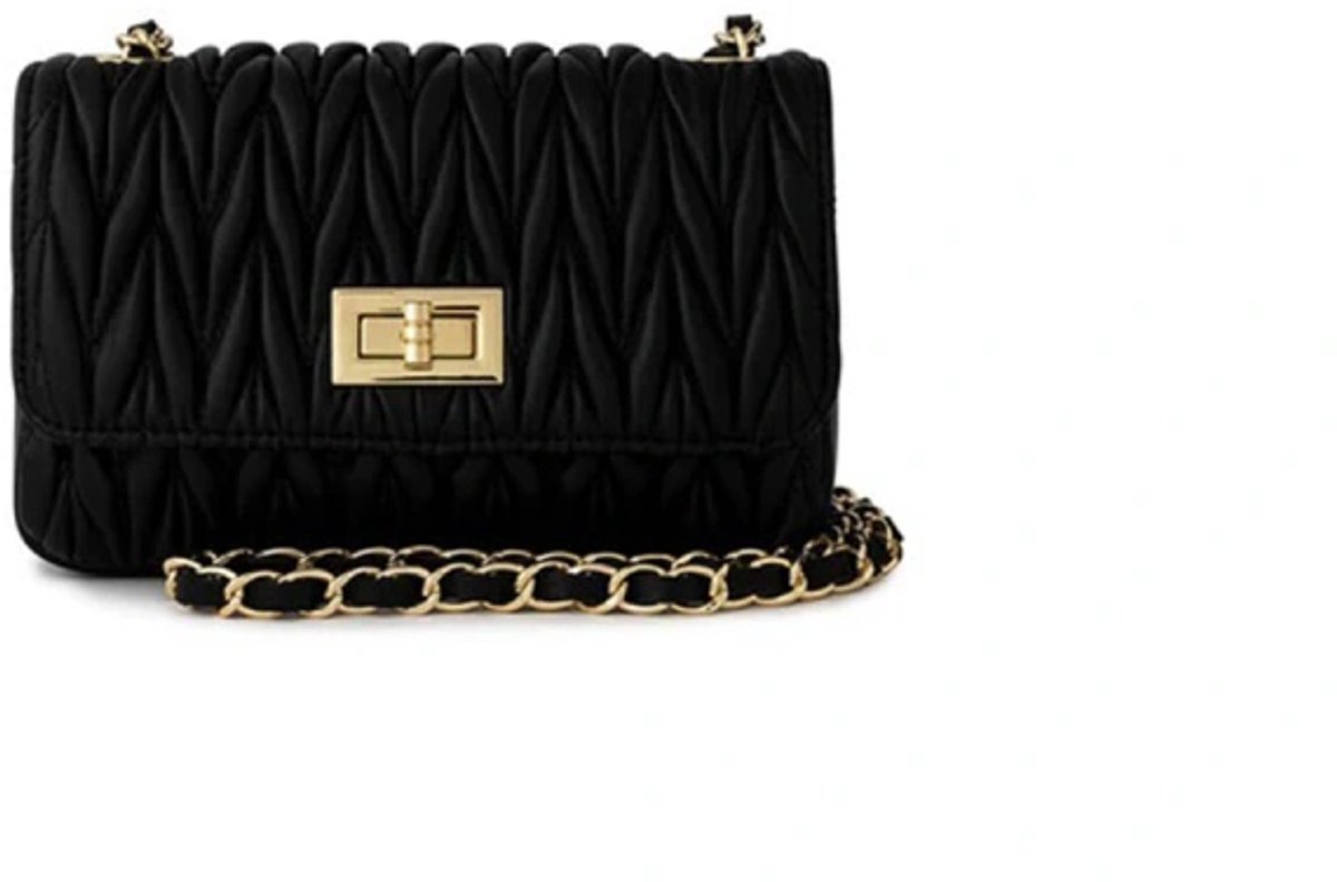 Stuff Maker Sophie clutch in zwart