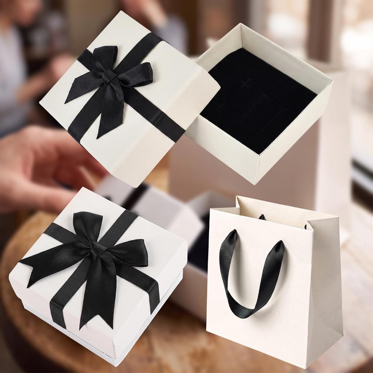 Sierlijke geschenkdozen voor het verpakken van sieraden - Perfect voor elke gelegenheid