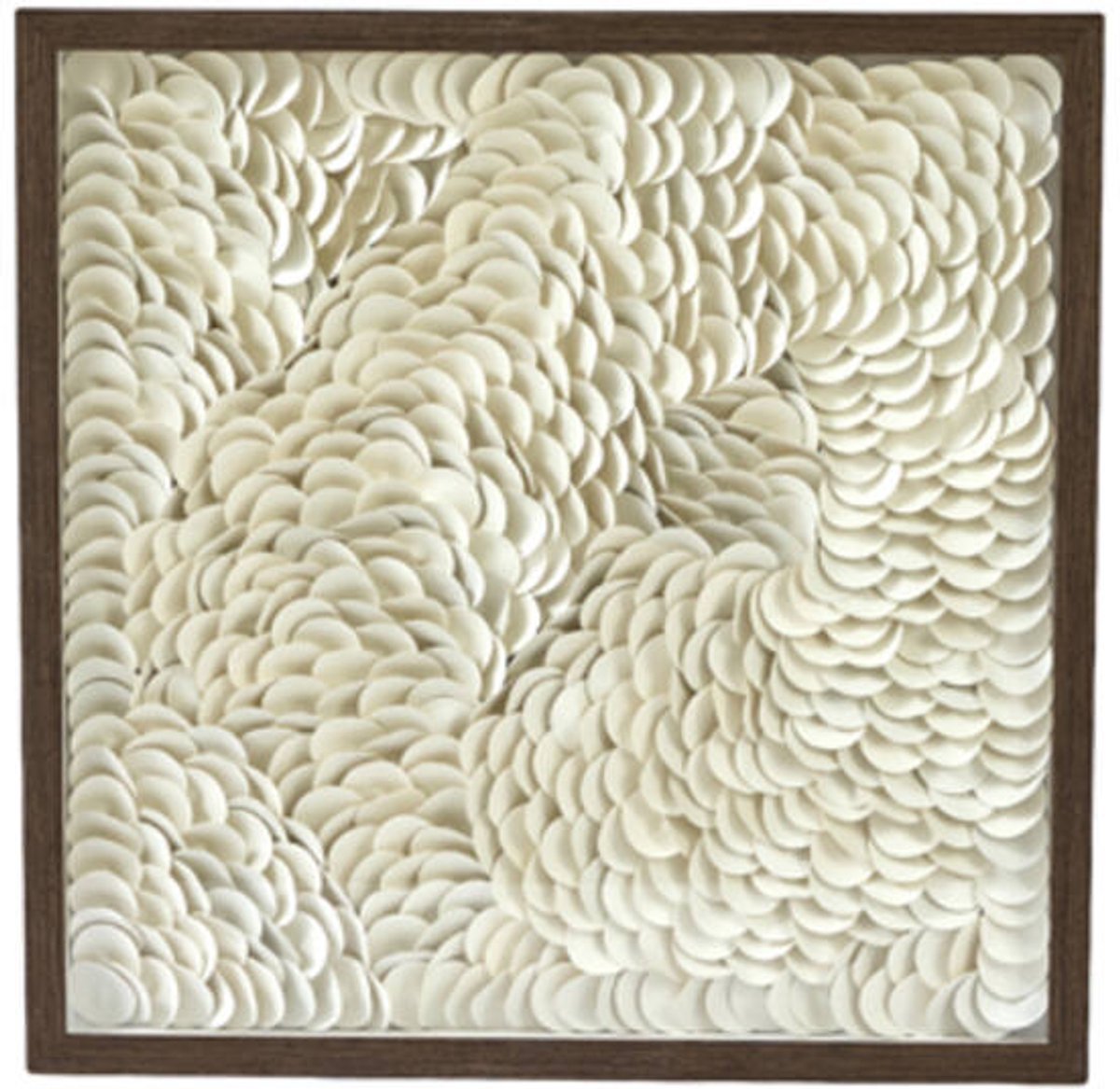 Light&living Wandornament 60x4x60 cm XELHU crème+donker bruin