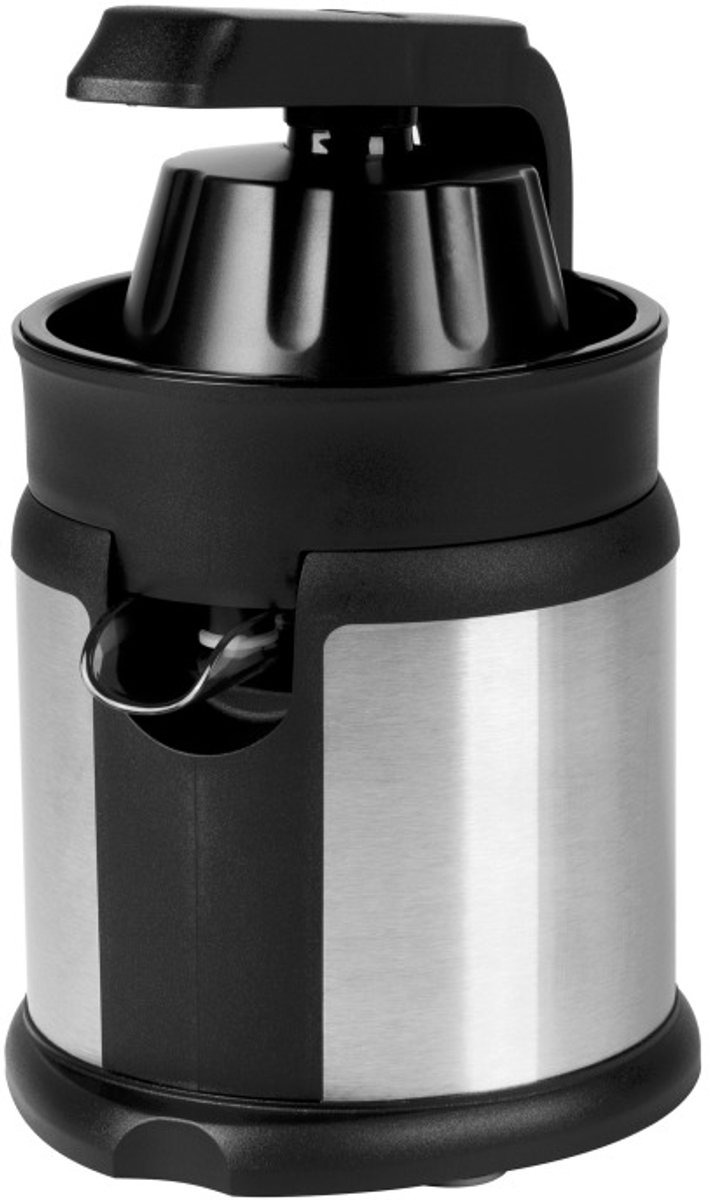Elektrische citruspers van roestvrij staal uit de Matte Black Collection