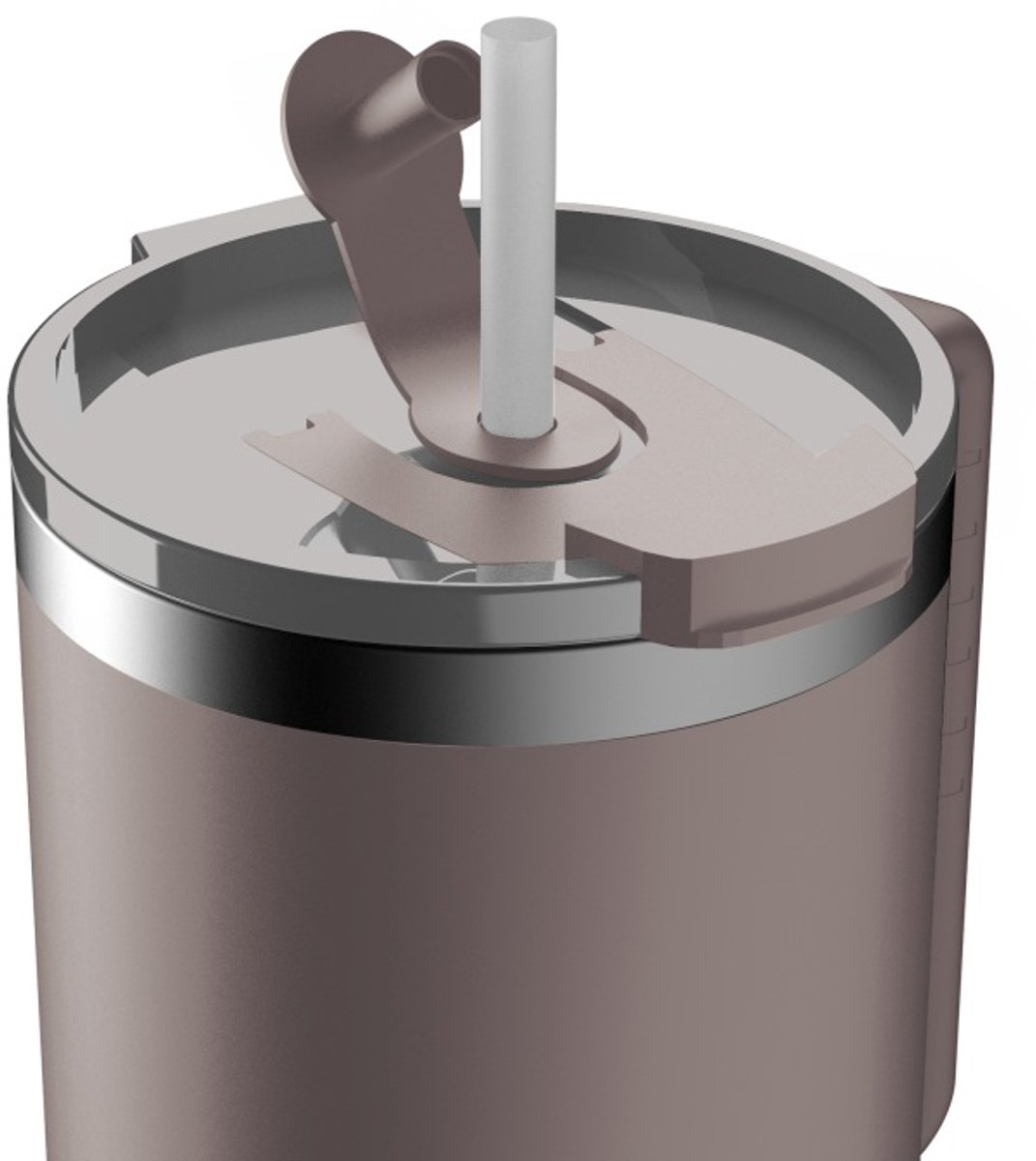 BerlingerCup thermosbeker met dubbele wand, 1 l, Taupe Collection — cadeau in Koken & Dineren - foto 4