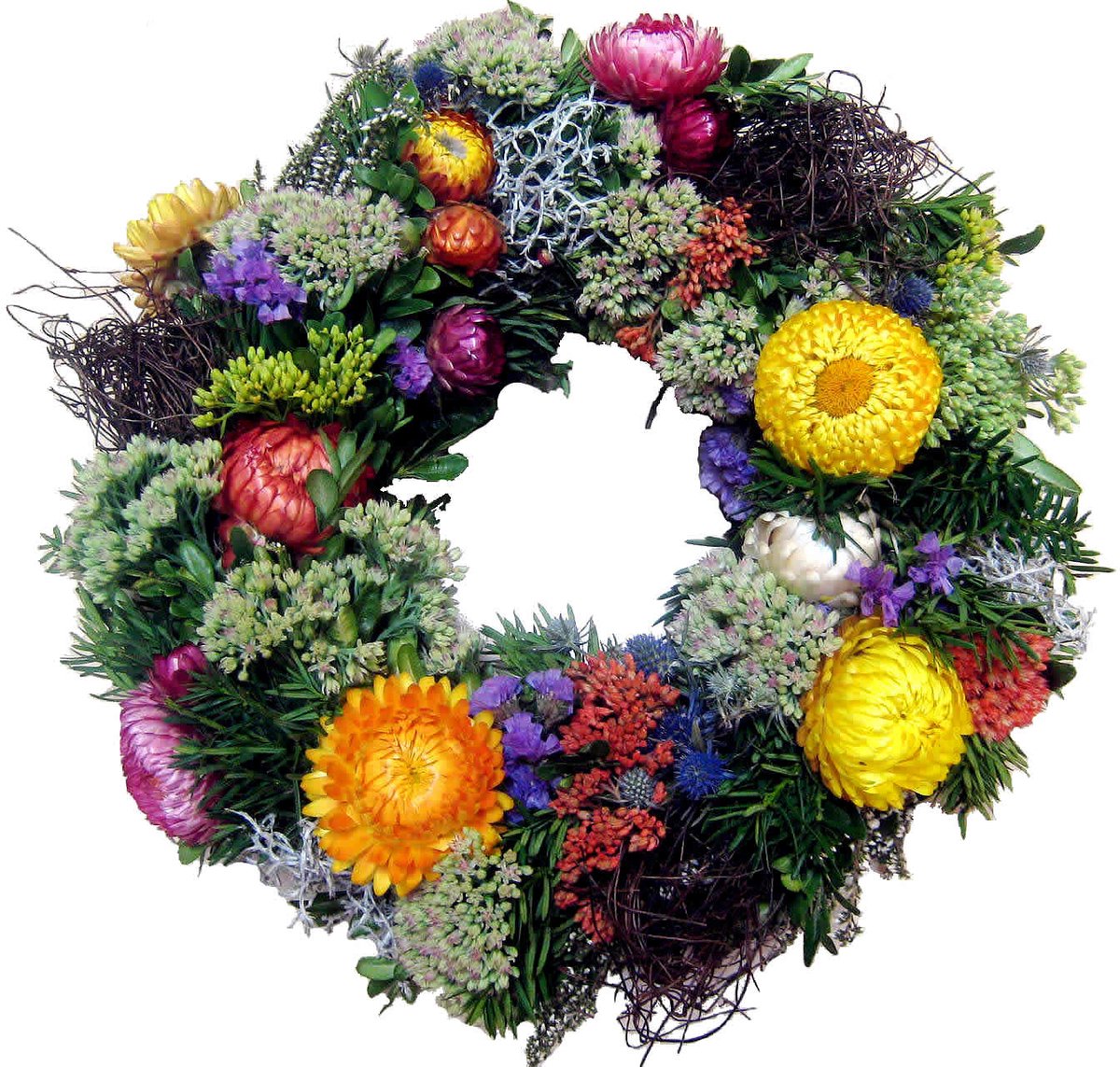 1x Sf krans 501 blumen 20cm