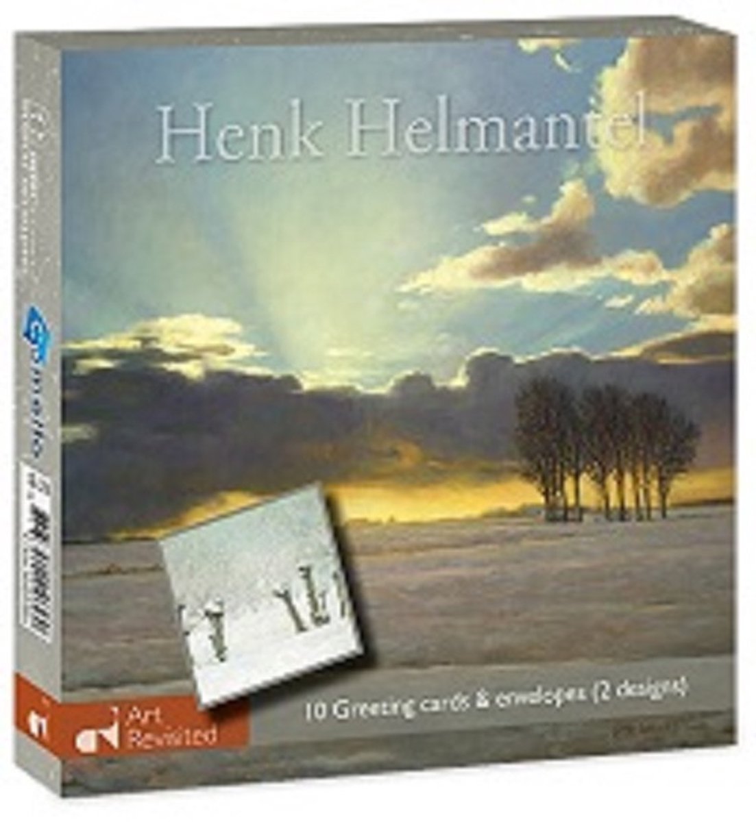 Art Revisted kaartenset Henk Helmantel - Sneeuwlandschap