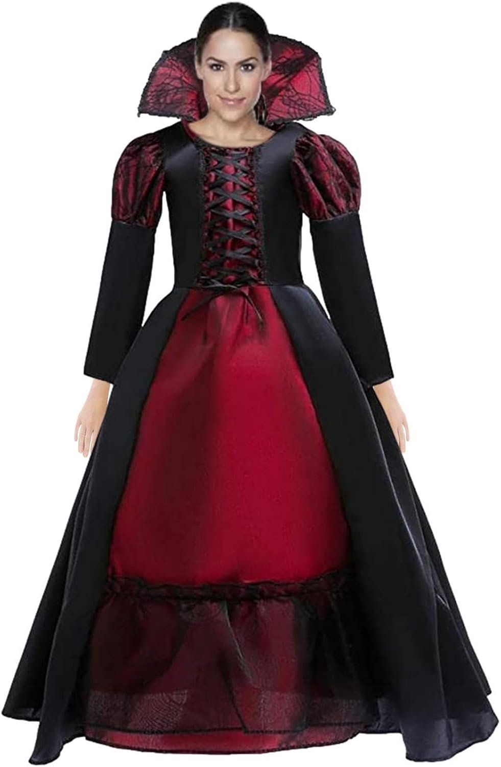 Vampierkostuum kinderen Halloween edele enge gothic outfit met choker