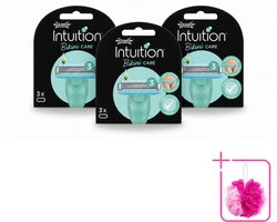Wilkinson 3 x Intuition - Navulmesjes - Bikini Care Duo - Praktisch - 3 mesjes - Bulkverpakking - Intieme zone scheren - Gevoelige huid scheren