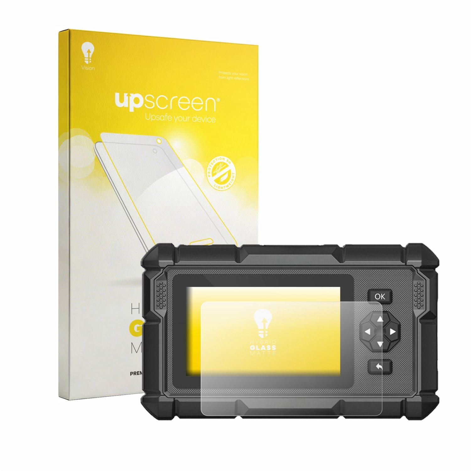 upscreen - Screenprotector voor Topdon ArtiDiag 700 - Folie Beschermfolie Beschermglas matte