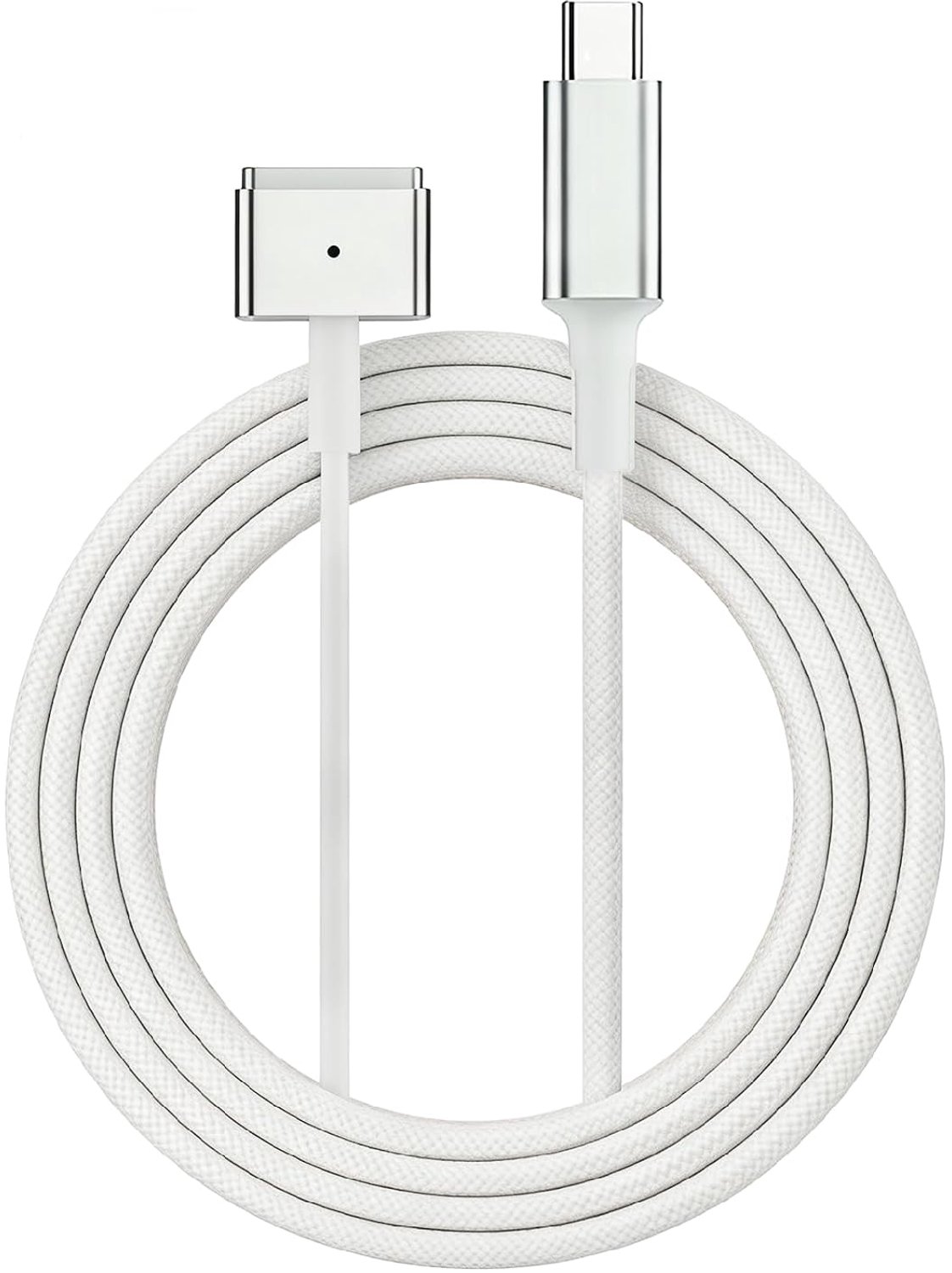 USB C naar magnetische zuigkabel, 2 m, 140 W, magnetische oplaadkabel, PD snel opladen, type C naar magnetisch, compatibel met MacBook Air M2/M4 (13"/15"), Mac Book Pro M3/M4 (14"/16"), oplaadkabel