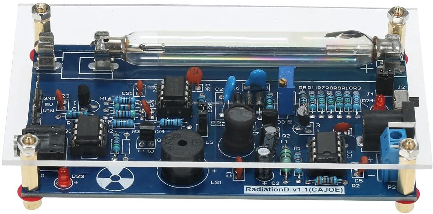 Radiatiedetector Systeem DIY Geiger Teller Kit Compleet voor Experimentele Modules met Nauwkeurigheid en Betrouwbaarheid