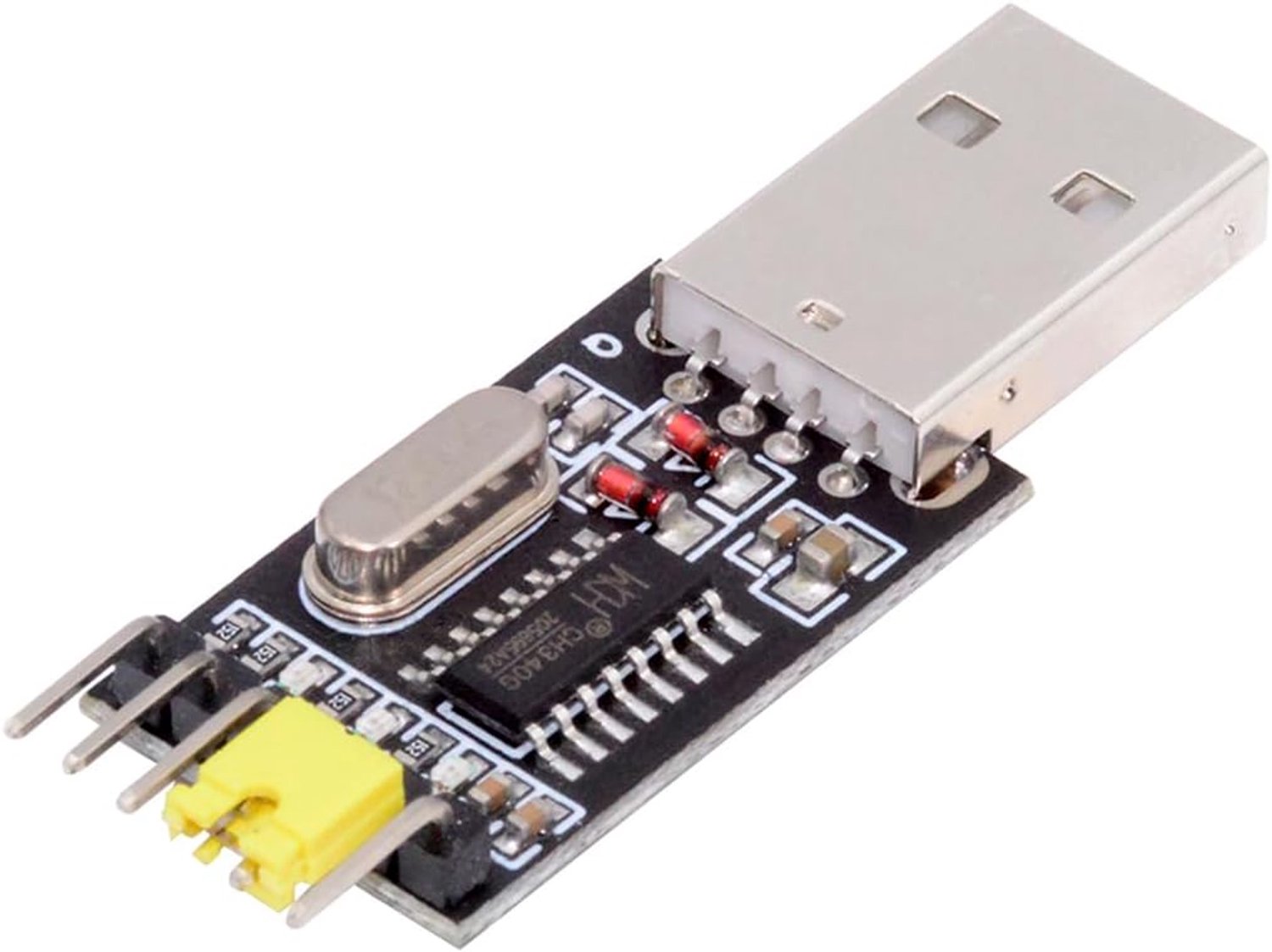 USB2.0 Type-A to TTL Converter UART STC Module Serial Programmer CH340G CH340 3.3V 5V Adapter Replace PL-2303 - ShopVlot