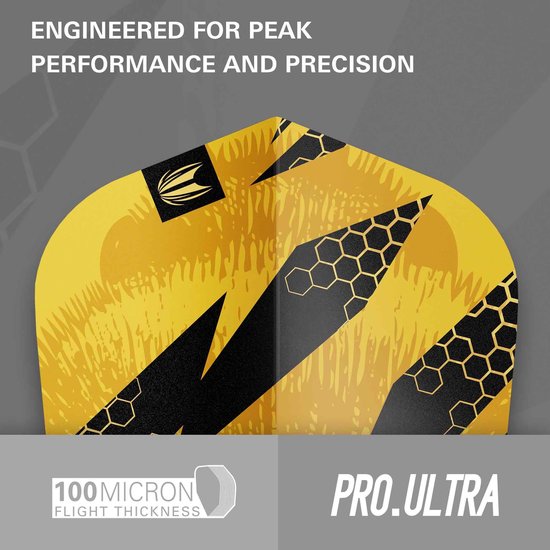 Target Buzz Pro Ultra 3 Set NO6 - Dart Flights van Target — afbeelding 2