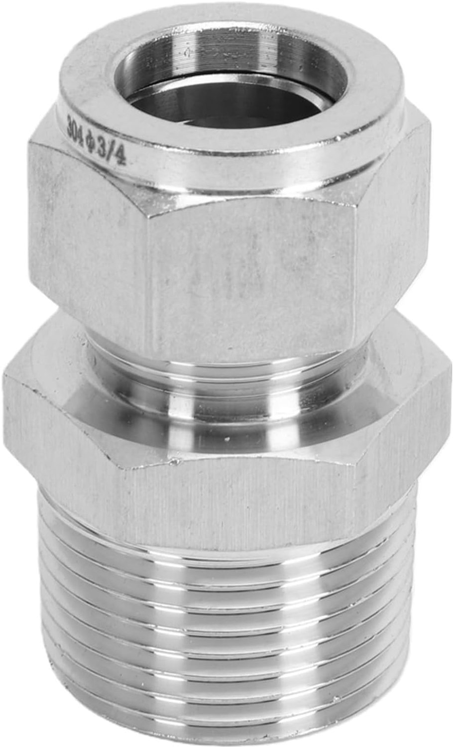 Roestvrijstalen Compressiebuisfitting, 3/4 Inch Buis