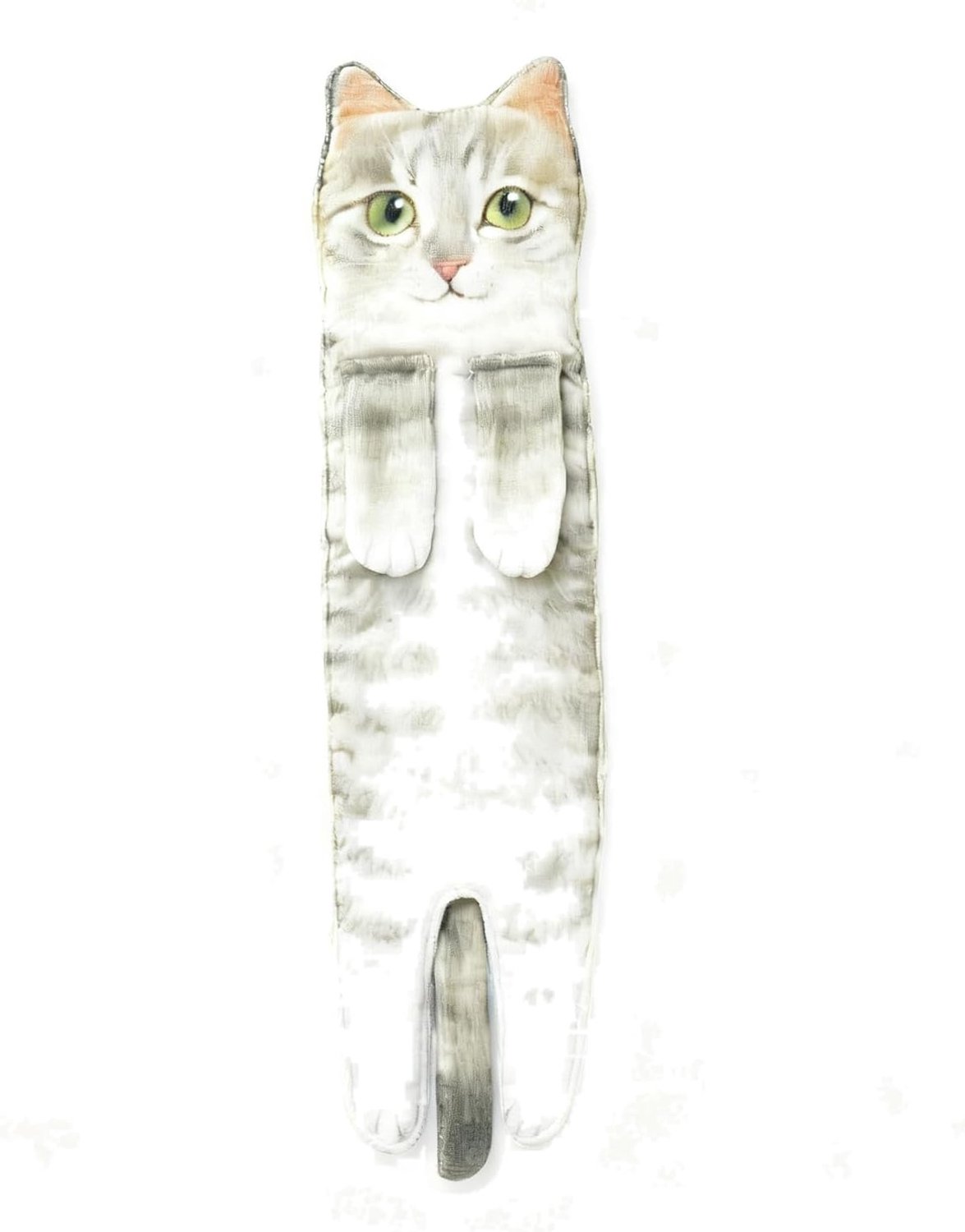 Hoogabsorberende handdoek,grijze kat
