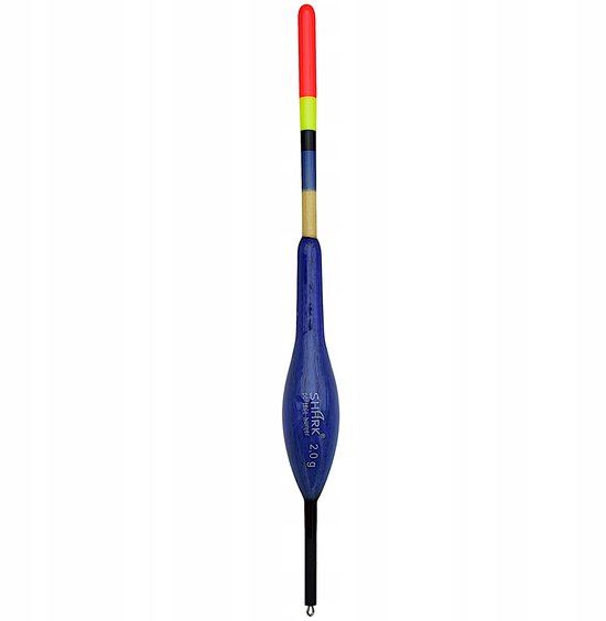 Shark Doorvoer Dobber Balsa 2.0g / 14.5cm - Perfecte Kwaliteit — afbeelding 2