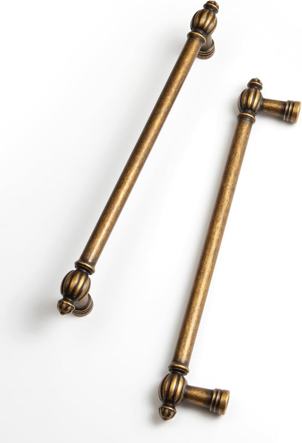 Antiek Messing Zinklegering Kast Trekkers - 160mm (6.3") Midden Gat Klassiek Vintage Lade Handgrepen, Keukenkast Badkamer Dressoir Kast Hardware Handgrepen