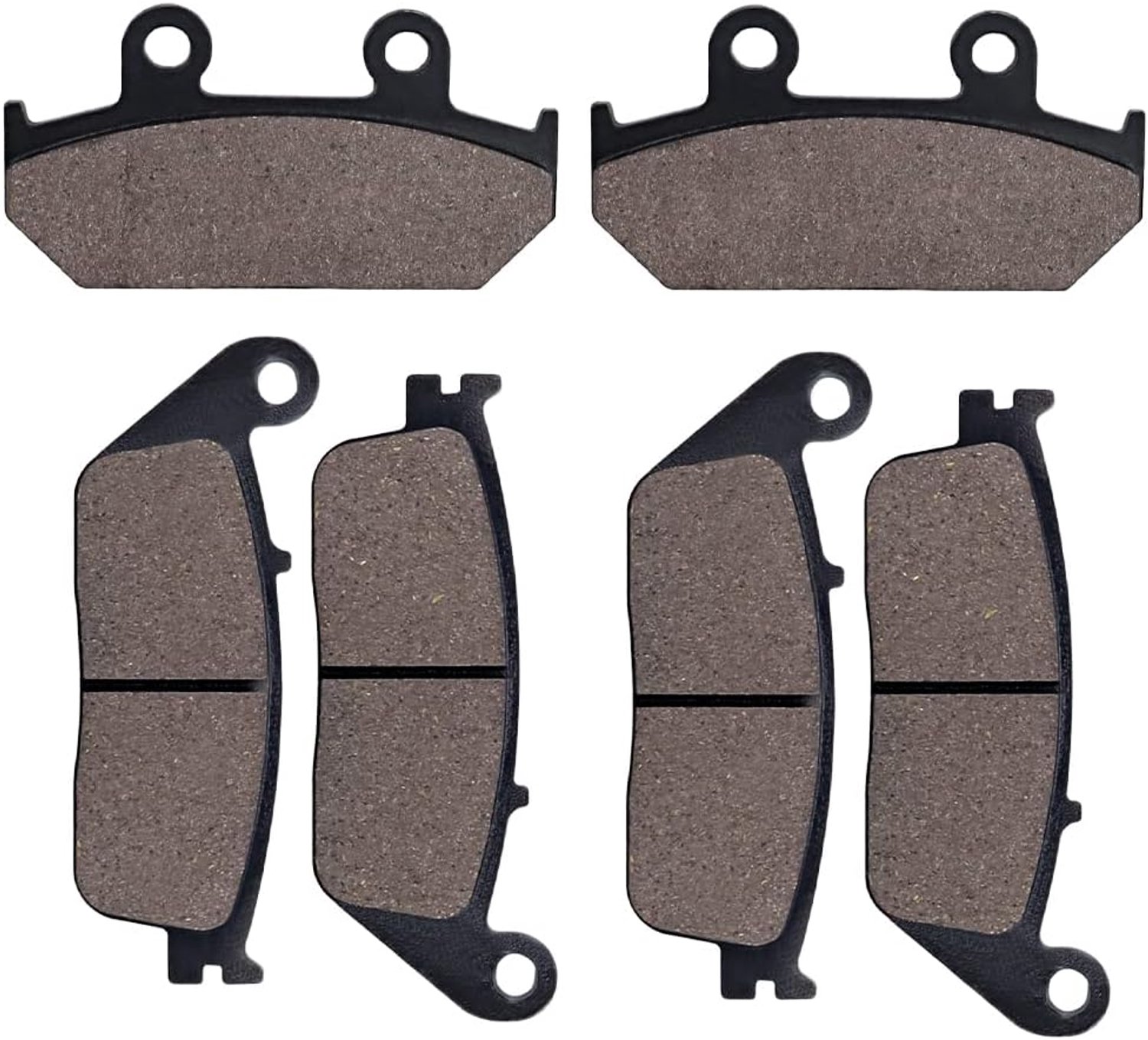 Remblokken voor en achter voor AN650 AN 650 Burgman Skywave 650 2003 2004 2005 2006 2007 2008 2009 2010 2011 2012 2013 2014 2015 2016
