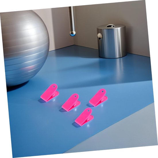 12 Stuks Universele Loopband Veiligheidsclips met Veermechanisme Duurzame Plastic Noodstop Klem voor Hardloopapparaten Multifunctioneel Gebruik Bij Portemonnees Sleutels — afbeelding 4