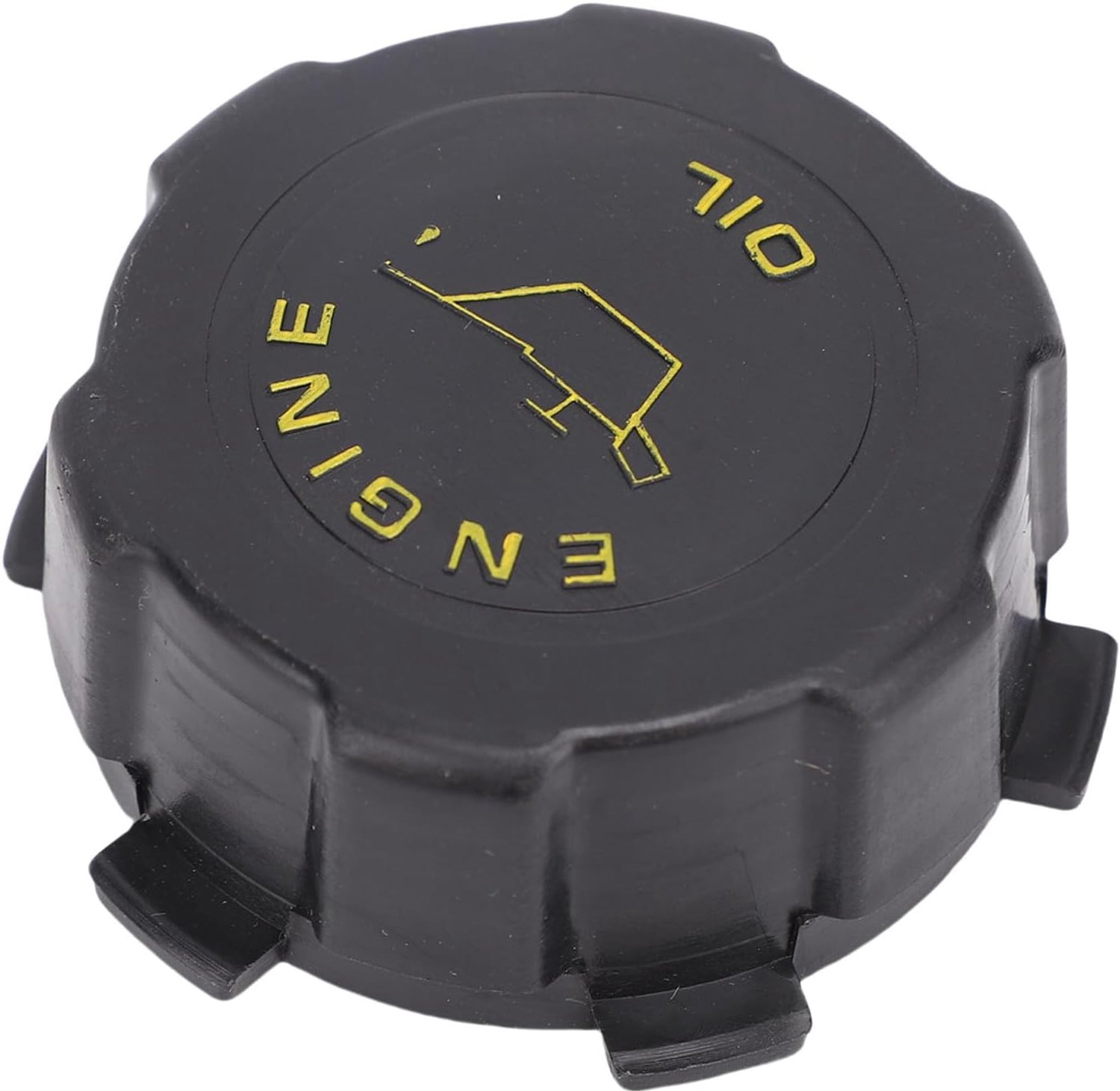 Motorolievuldop, Zwarte Plastic Oliedop Voorkomen Lekkage Gemakkelijk Te Installeren Vervanging voor International T660 T700 T800 met Efficiënt Afdichtingsontwerp