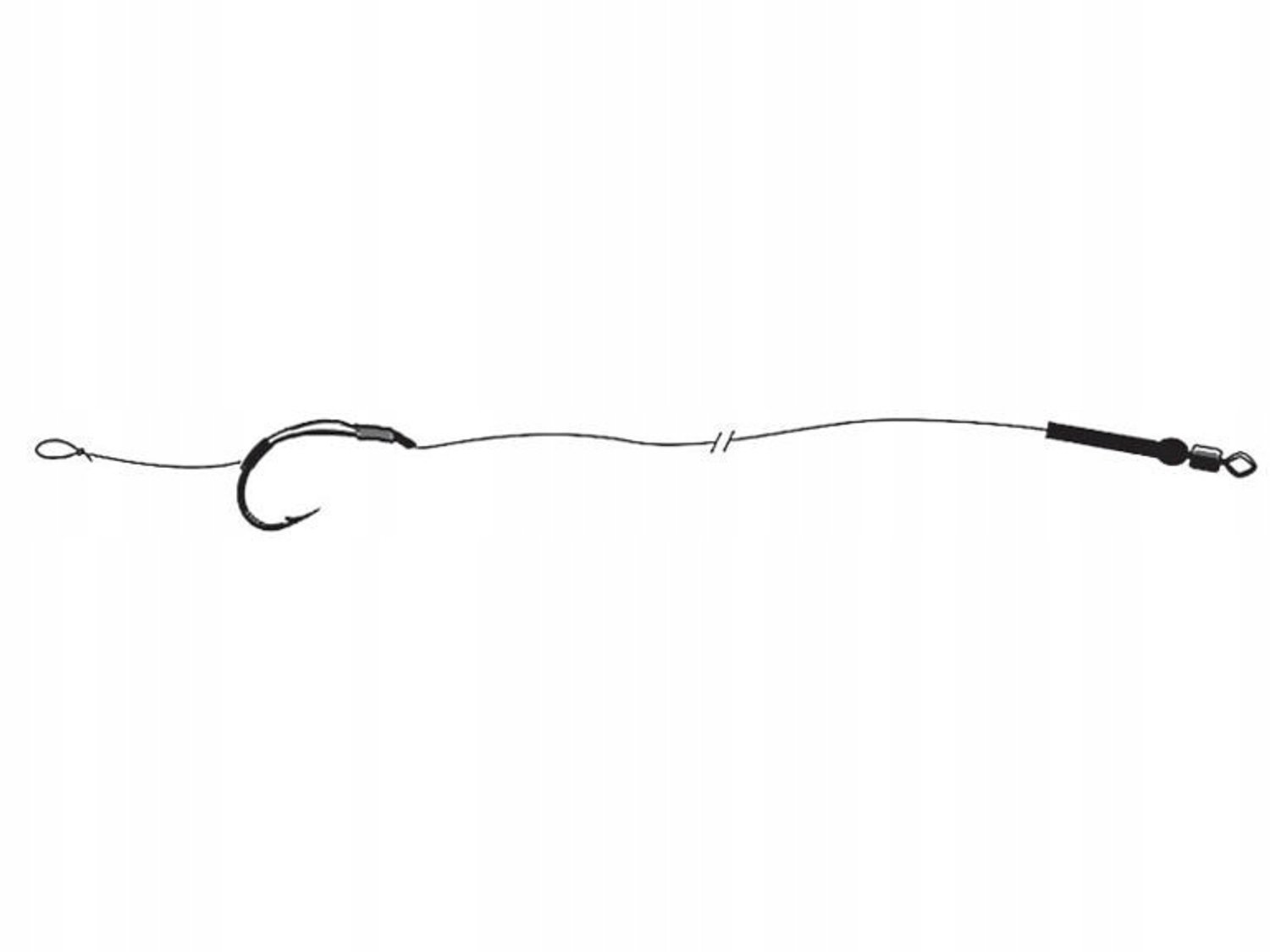 Jaxon XTR Carp Hair Rig Haken #4 - 2 stuks