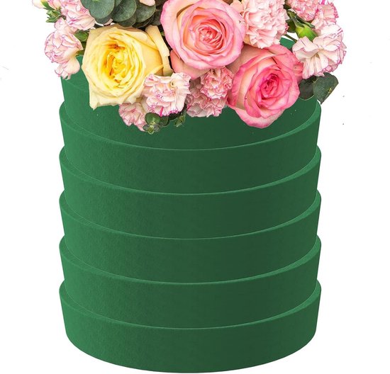 Gree Bloemenblokken Groene Bloemenschuimblokken, Kunstmatig Bloemschuim, — afbeelding 5