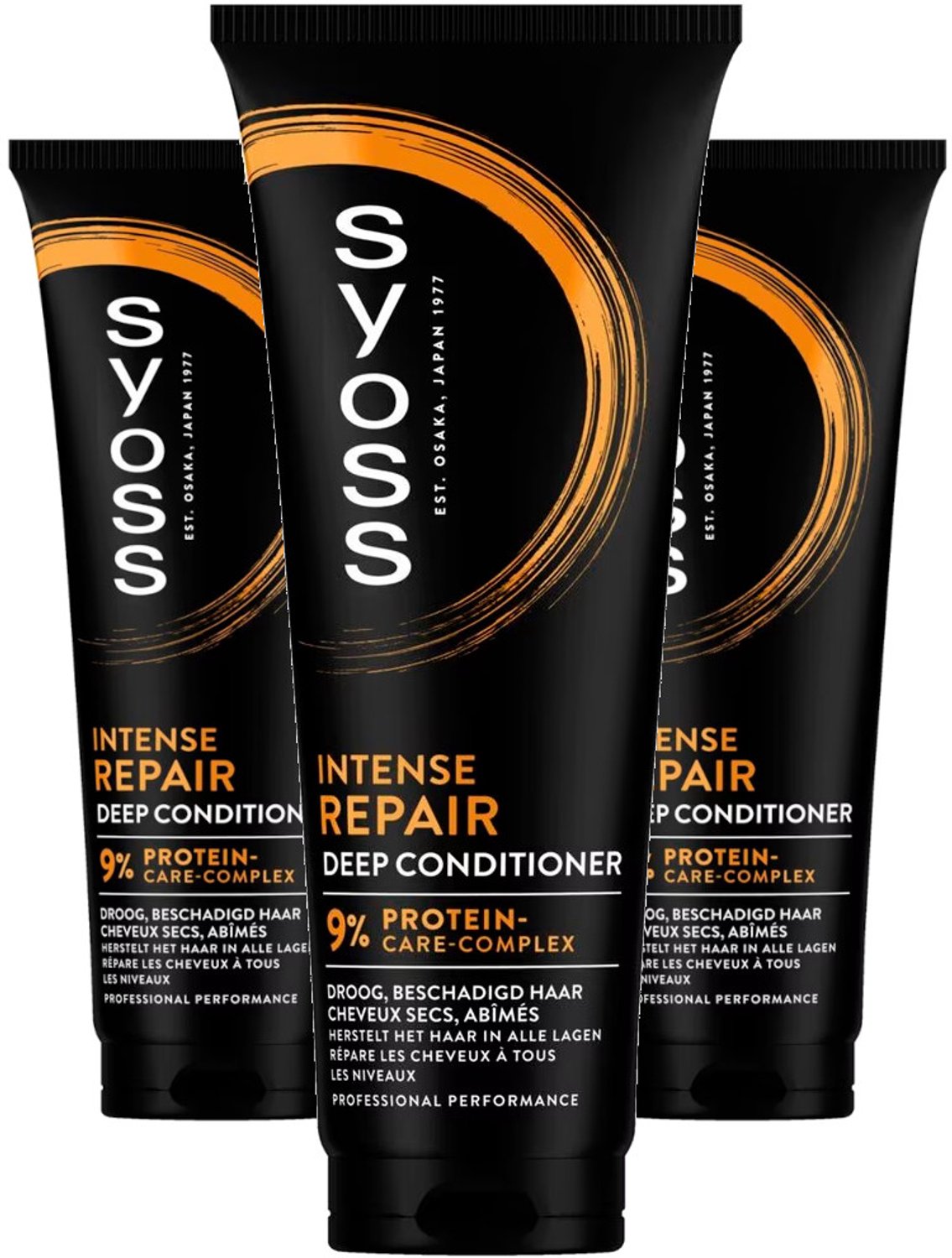 Syoss Intense Repair - Multipack - Conditioner - 750ml (3x250ml)