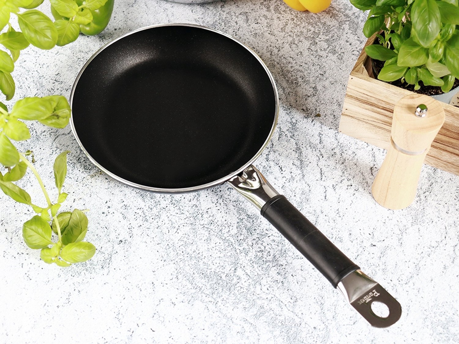 Pintinox Tender Koekenpan 24 cm - Non-stick, Geschikt voor Inductie