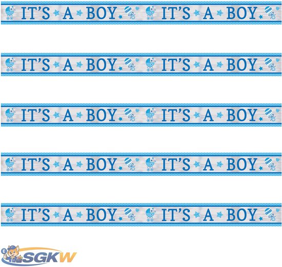 Amscan Banner 'it's A Boy' 762 Cm Blauw