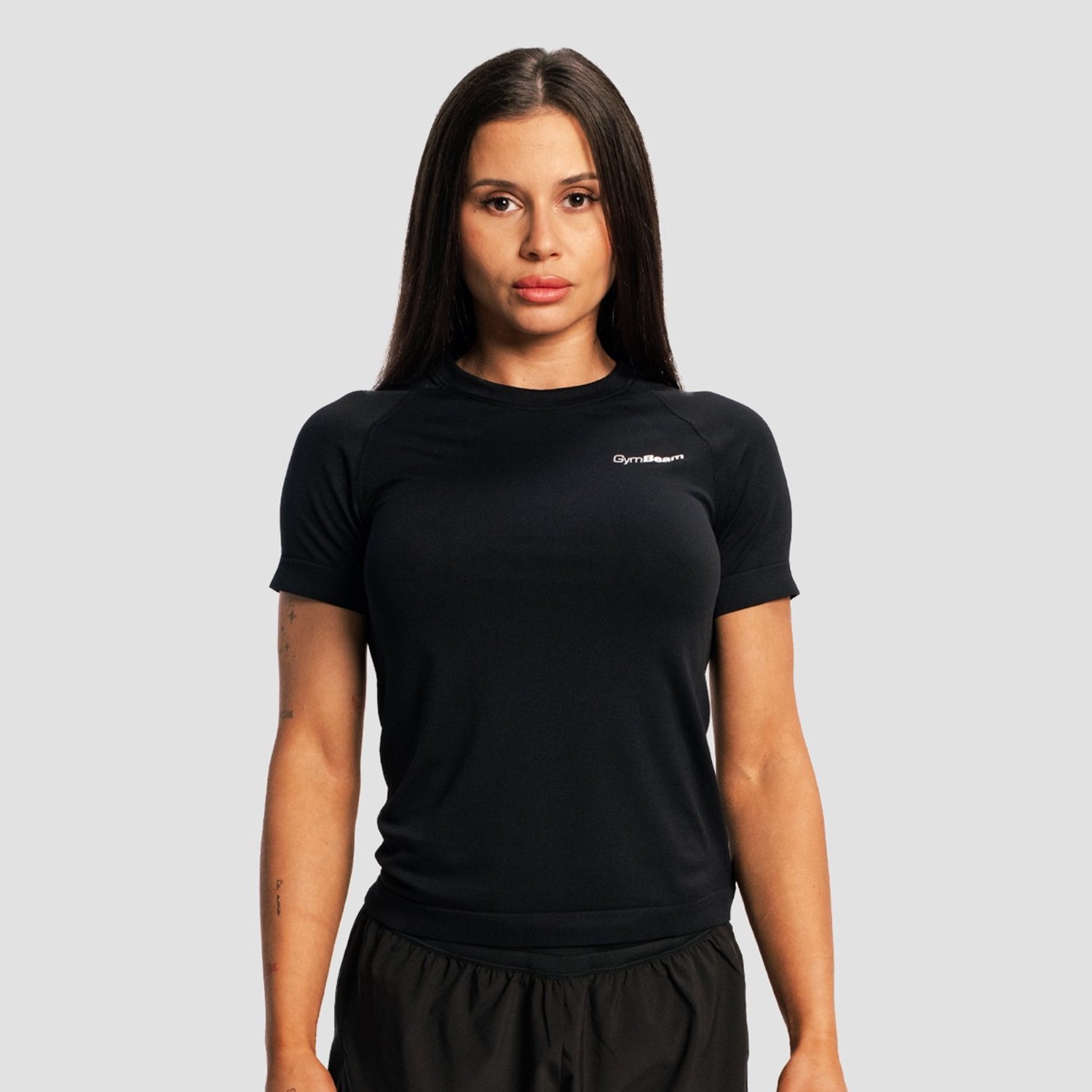 GymBeam Dames Pulse X Hardloop-T-shirt Zwart XL