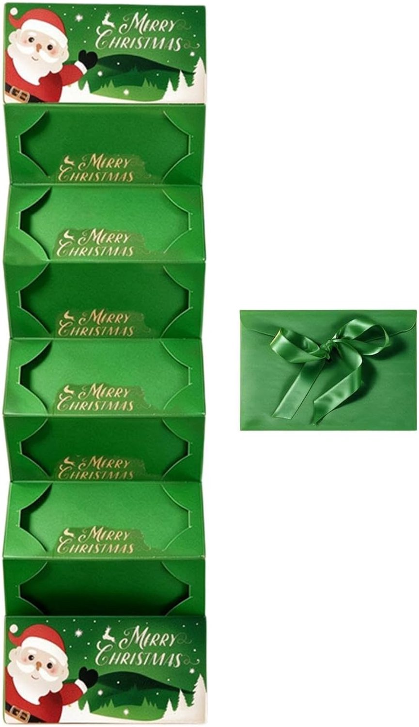 Kerst Cash Envelop,Pocket Geld Houder, Verrassing Kerstfeest