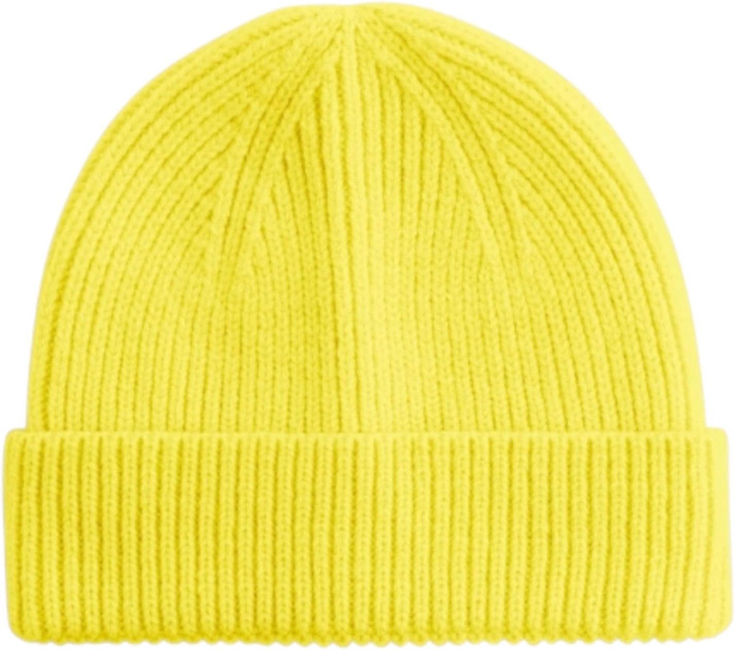 Geribbelde gebreide muts voor kinderen van 3 tot 8 jaar in 6 kleuren, 50% gerecycled polyester, uniseks stijl, wintermuts met één laag