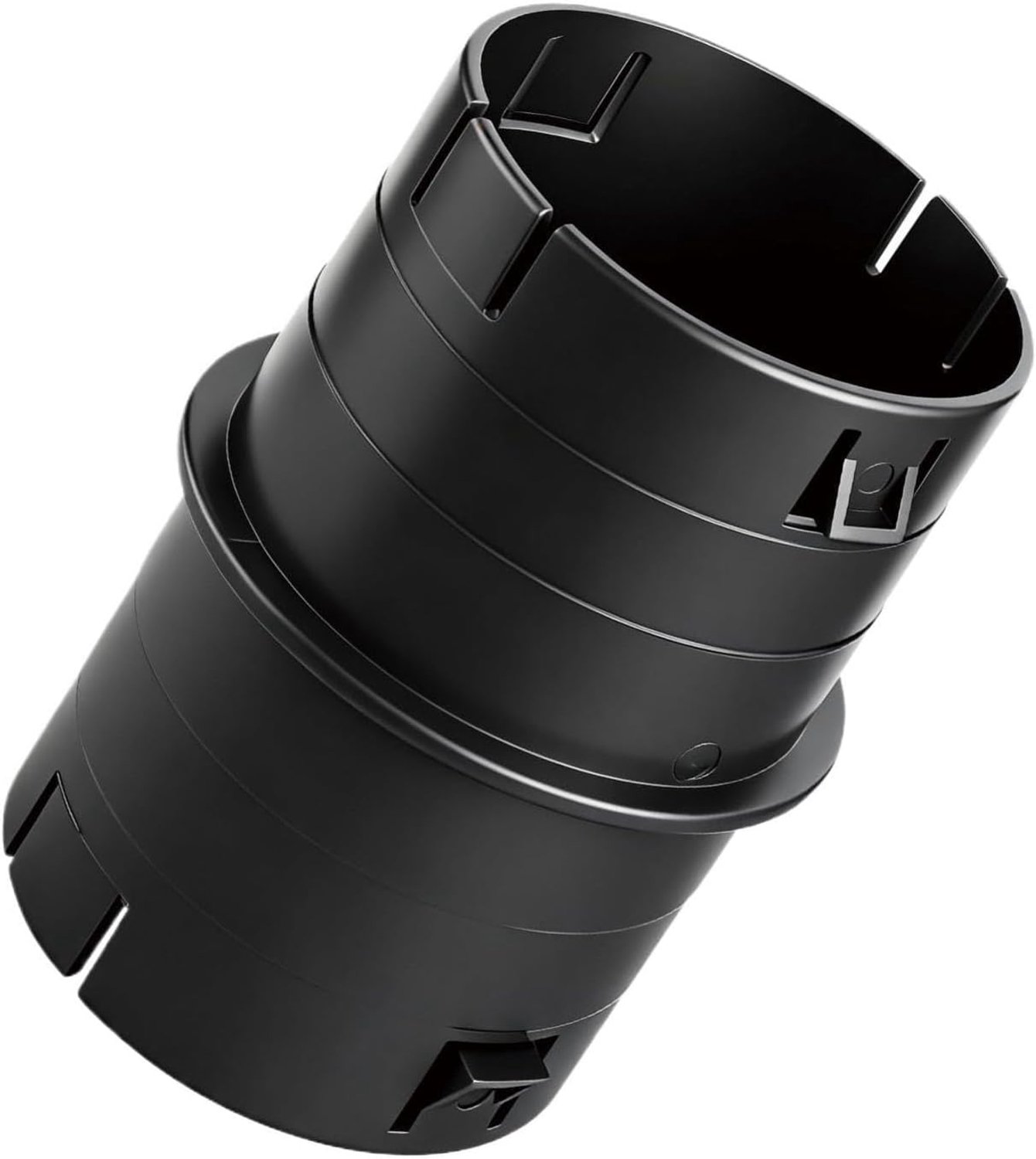 Golfbuis Naar PVC Buis Adapter, Zwaar Uitgevoerd Universeel En Volledig Lekvrij, 100 Millimeter Buiskoppeling Pijpadapter, Voor Rioolwaterpomp, Binnenplaats, Tuin, en Ondergrondse Drainage Projecten