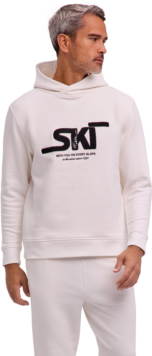 FALKE Ski Sweat Hoodie verwarmend katoen cardigan heren Wit