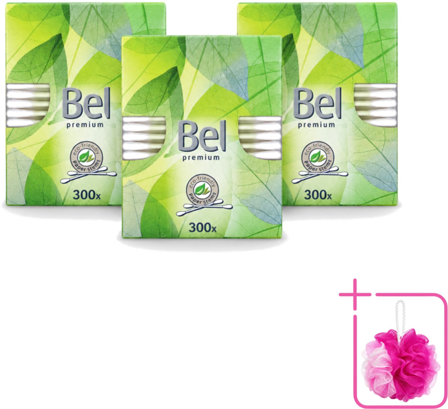 3 x Cotton Buds – Wattenstaafjes – Premium – Katoen - Bulkverpakking - Katoenstaafjes - Douchemop - Wattenstaafjes