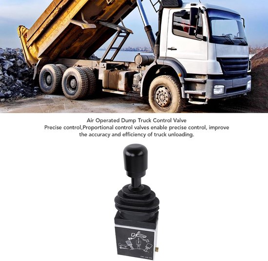 Lyrlody Dump Truck-Regelklep, Aluminium Proportionele Regelklep, Efficiënte Bediening van Het Hydraulische Systeem voor Dumptrucks en Opleggers — afbeelding 5