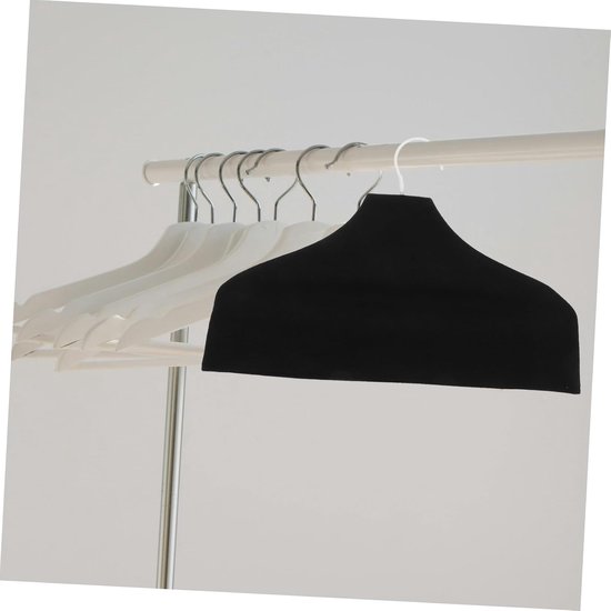 3 Stuks Slip Katoenen Hanger Covers Ademend Kledinghanger Doekhoes voor Stijlvolle Kledingkast Organisatie Stofbescherming — afbeelding 2