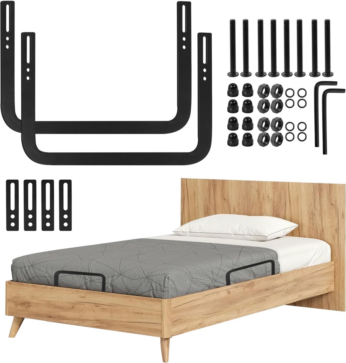Mattress Holder Against Slip For Solid Bed Panels, Tatami, Float Beds And Box Spring Bed, Non-slip Mattress Stopper - ShopVlot